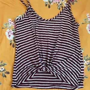 Woman’s striped tank size small
